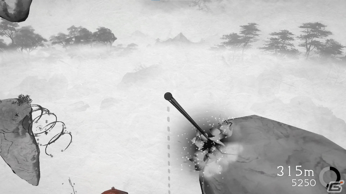 水墨山水画の世界を跳び回るリラックス禅アクション「点睛」のSteamストアページが公開――TGS2023で試遊も可能の画像7