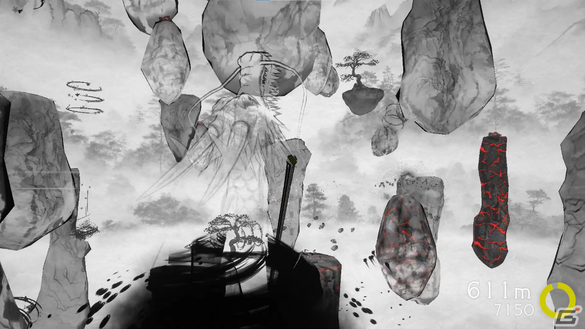 水墨山水画の世界を跳び回るリラックス禅アクション「点睛」のSteamストアページが公開――TGS2023で試遊も可能の画像8