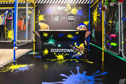 「スプラトゥーン3」ゲソタウンとZOZOTOWNのポップアップイベントが9月15日より渋谷で開催！コラボアイテムの展示やノベルティプレゼントもの画像2