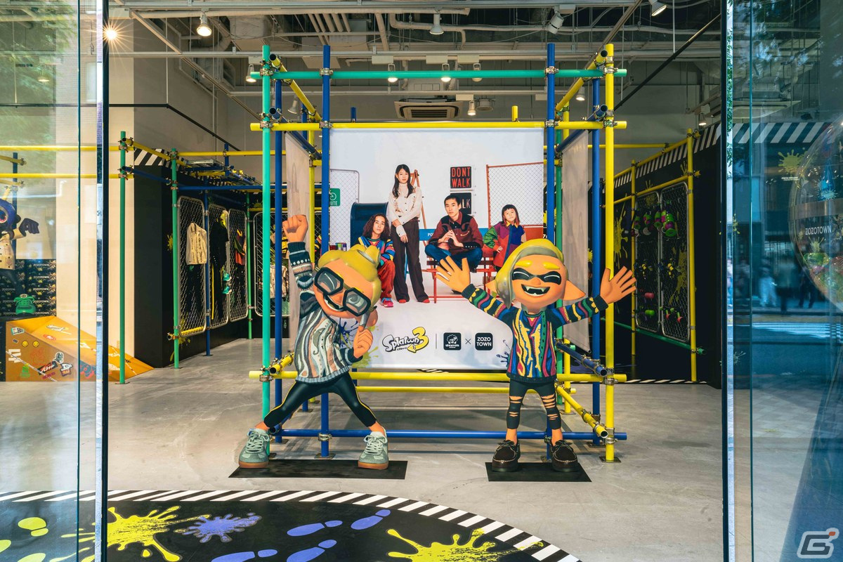 「スプラトゥーン3」ゲソタウンとZOZOTOWNのポップアップイベントが9月15日より渋谷で開催！コラボアイテムの展示やノベルティプレゼントもの画像6