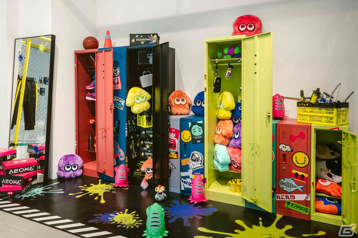 「スプラトゥーン3」ゲソタウンとZOZOTOWNのポップアップイベントが9月15日より渋谷で開催！コラボアイテムの展示やノベルティプレゼントもの画像7