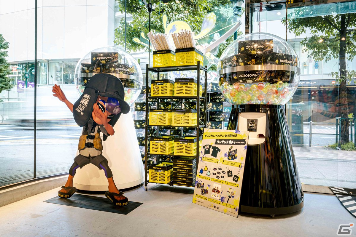 「スプラトゥーン3」ゲソタウンとZOZOTOWNのポップアップイベントが9月15日より渋谷で開催！コラボアイテムの展示やノベルティプレゼントもの画像9