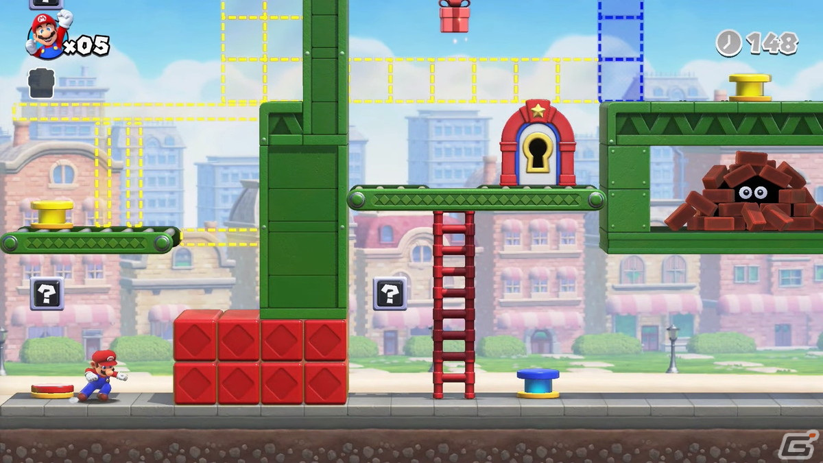 マリオとドンキーコングの因縁が再び！ひらめきとアクションが鍵を握る「マリオvs.ドンキーコング」が2024年2月16日に発売の画像8