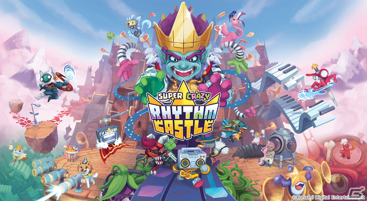 リズムアドベンチャーゲーム「Super Crazy Rhythm Castle」がPS5/PS4/Xbox Series X|S/Xbox One/Switch/Steamで11月14日に発売！の画像1
