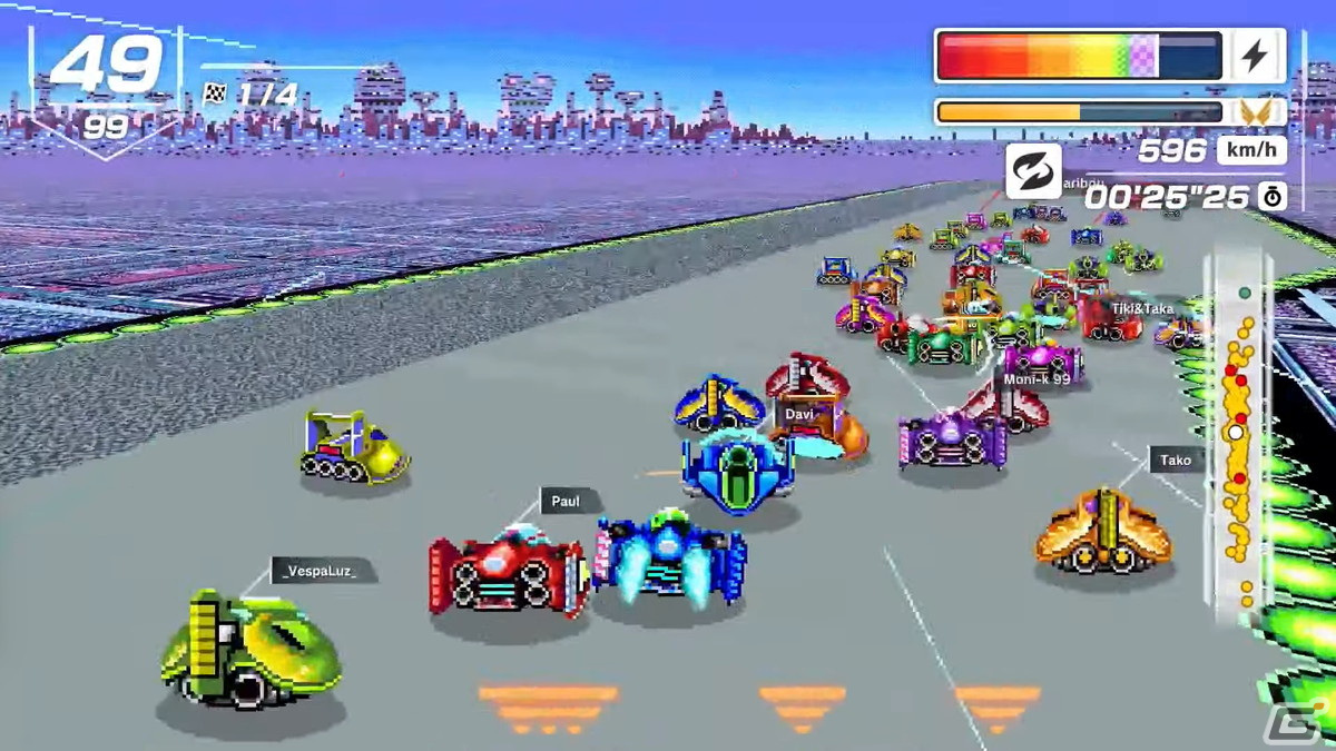 「F-ZERO」が99人で争うバトルロイヤルゲームに！Nintendo Switch Online加入者限定ソフト「F-ZERO 99」が配信開始の画像2