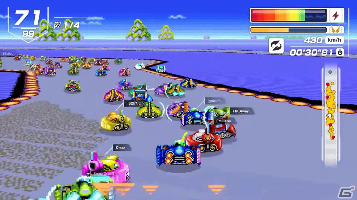 「F-ZERO」が99人で争うバトルロイヤルゲームに！Nintendo Switch Online加入者限定ソフト「F-ZERO 99」が配信開始の画像3