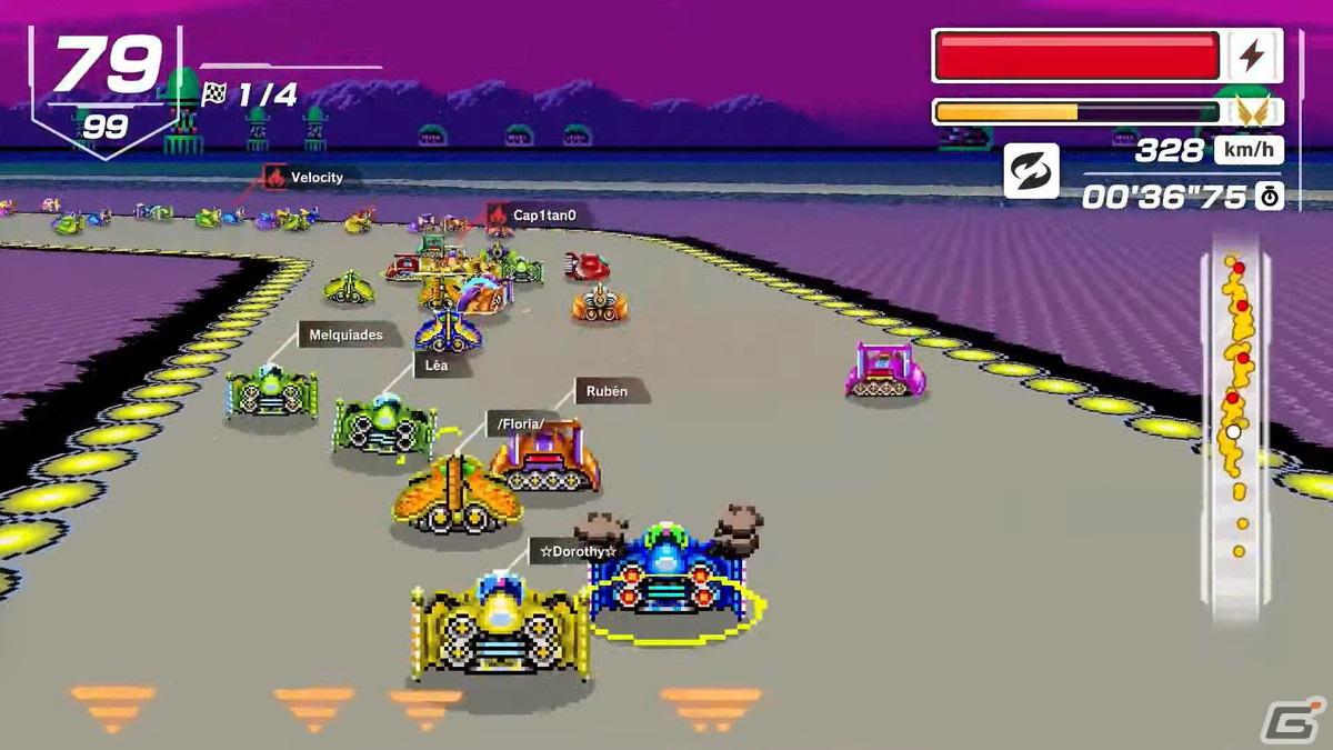 「F-ZERO」が99人で争うバトルロイヤルゲームに！Nintendo Switch Online加入者限定ソフト「F-ZERO 99」が配信開始の画像8