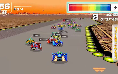 「F-ZERO」が99人で争うバトルロイヤルゲームに！Nintendo Switch Online加入者限定ソフト「F-ZERO 99」が配信開始