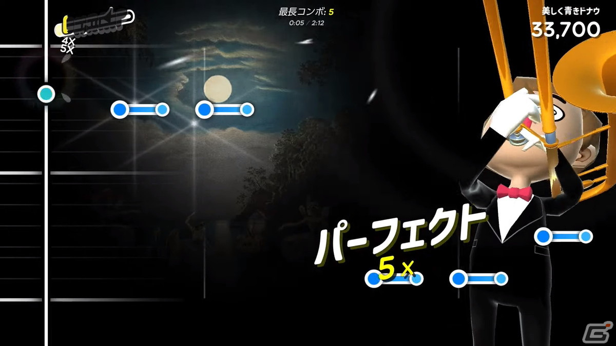 3種の操作でトロンボーンの演奏に挑戦！おすそわけプレイによる最大4人プレイにも対応した「トロンボーンチャンプ」がSwitch向けに配信の画像2