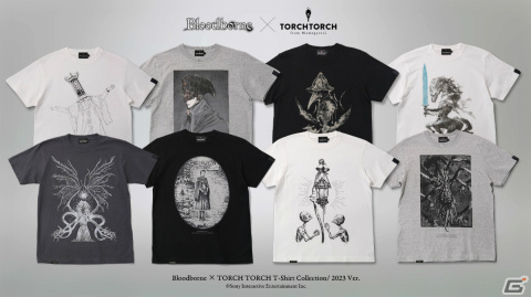 TORCH TORCH×「Bloodborne」アイリーンやミコラーシュなどのコラボTシャツが一般販売開始！の画像1