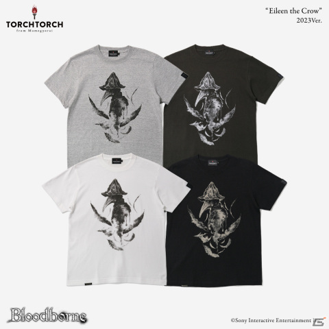 TORCH TORCH×「Bloodborne」アイリーンやミコラーシュなどのコラボTシャツが一般販売開始！の画像2