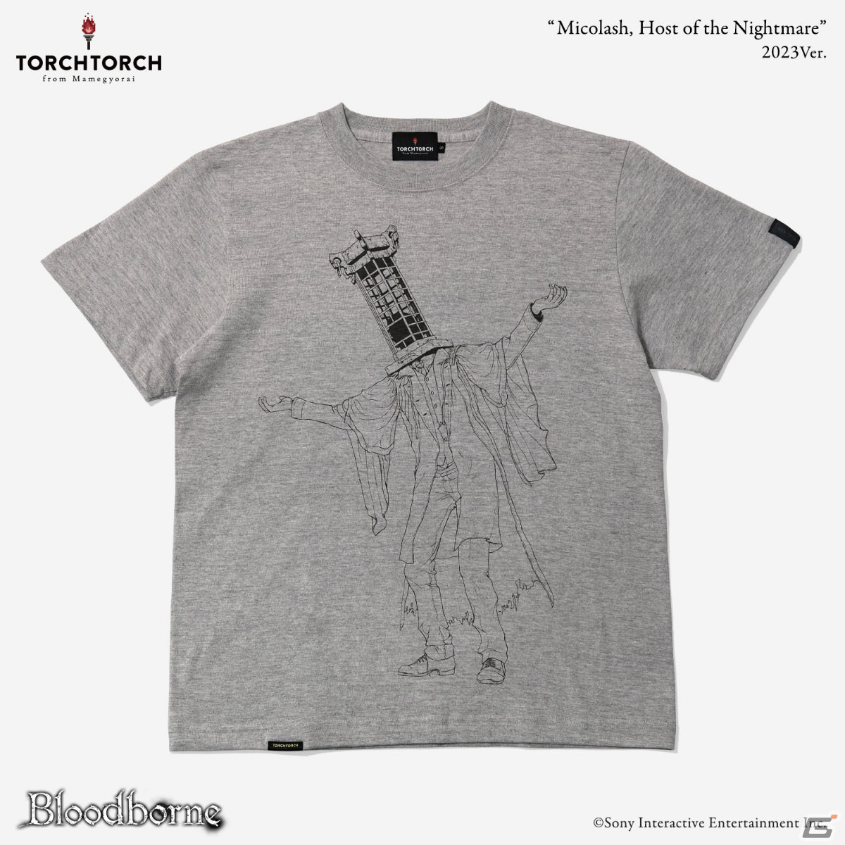 TORCH TORCH×「Bloodborne」アイリーンやミコラーシュなどのコラボTシャツが一般販売開始！の画像12