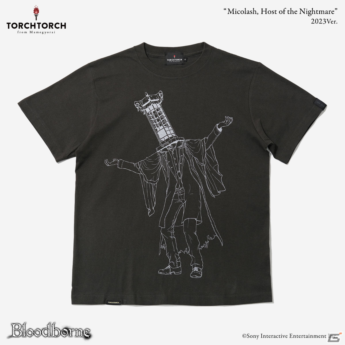 TORCH TORCH×「Bloodborne」アイリーンやミコラーシュなどのコラボTシャツが一般販売開始！の画像13