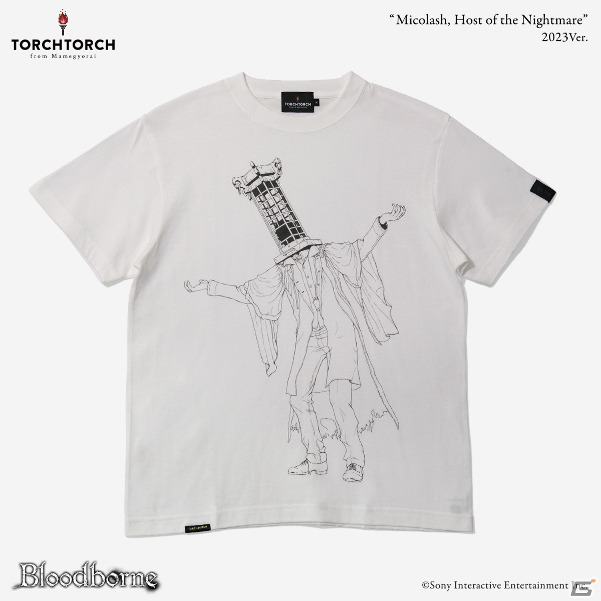 TORCH TORCH×「Bloodborne」アイリーンやミコラーシュなどのコラボTシャツが一般販売開始！の画像14