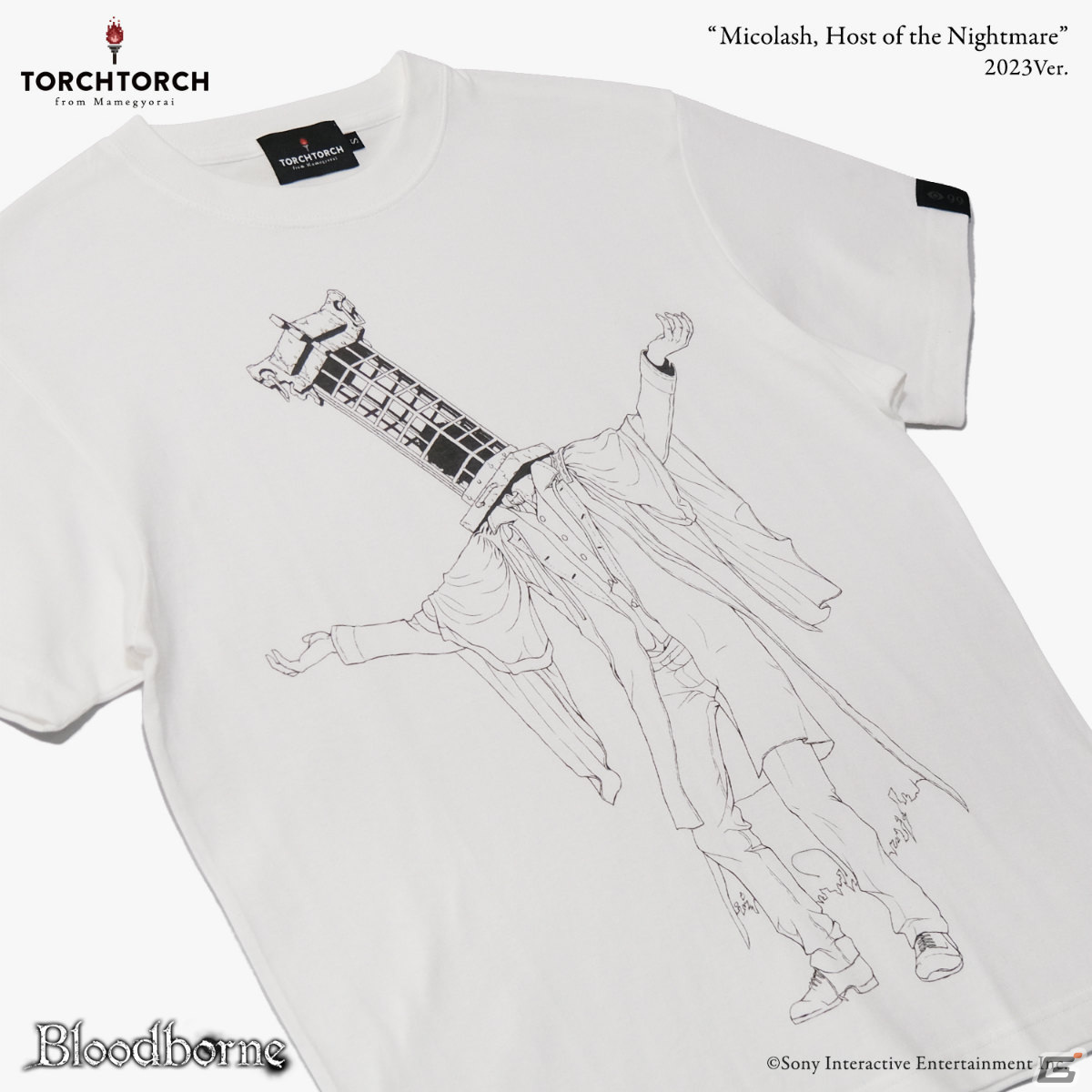 TORCH TORCH×「Bloodborne」アイリーンやミコラーシュなどのコラボTシャツが一般販売開始！の画像17