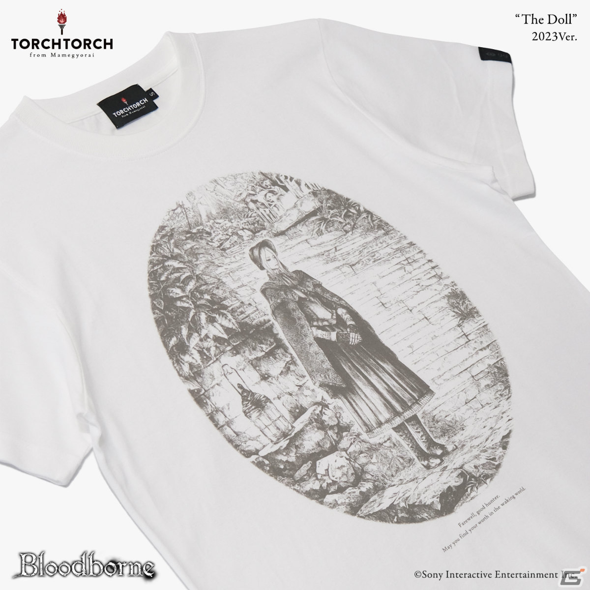 TORCH TORCH×「Bloodborne」アイリーンやミコラーシュなどのコラボTシャツが一般販売開始！の画像30