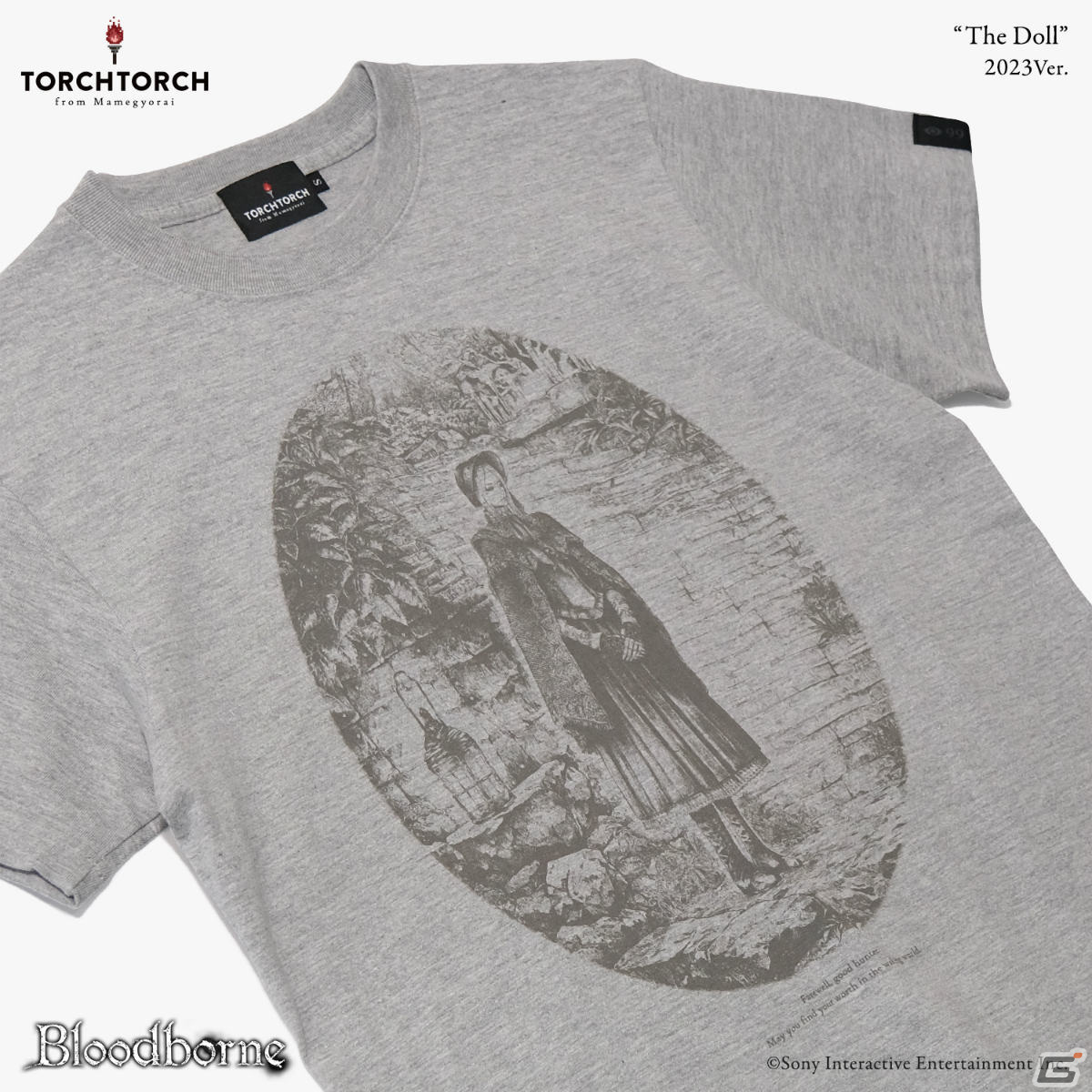 TORCH TORCH×「Bloodborne」アイリーンやミコラーシュなどのコラボTシャツが一般販売開始！の画像32