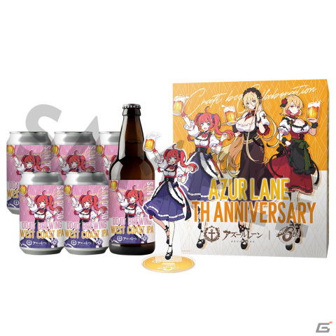 6周年特別企画「アズールレーン× 6種のビール」コラボキャンペーンが開催！9月16日12時からの第一弾はエルベデザインの画像10