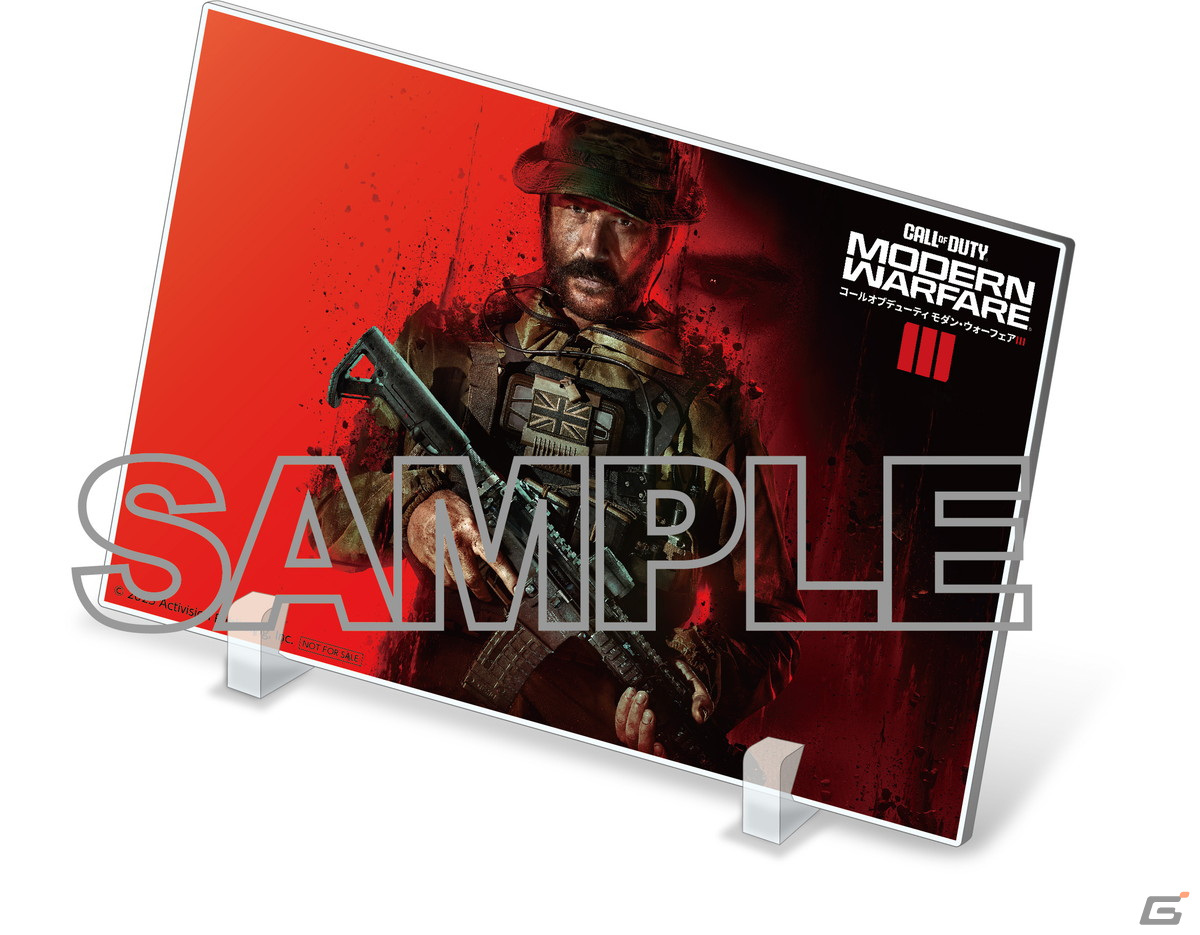 「Call of Duty: Modern Warfare III」プライス大尉のボニーハットなどPS5/PS4パッケージ版の店舗限定特典情報が公開！の画像7