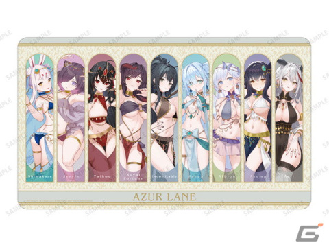 「アズールレーン POP UP SHOP in TOWER RECORDS」が10月6日より開催！“踊り子”コンセプトの描き起こしイラストを使ったグッズも登場の画像11