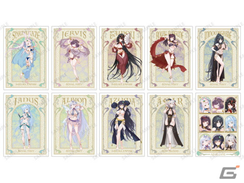 「アズールレーン POP UP SHOP in TOWER RECORDS」が10月6日より開催！“踊り子”コンセプトの描き起こしイラストを使ったグッズも登場の画像9