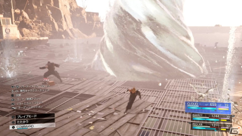 「FFVII リバース」先行プレイレポート：眼前に広がる世界に零れた感嘆の溜息、オープンワールドにも似た広大なマップと、紡がれる5年前の物語【TGS2023】の画像45