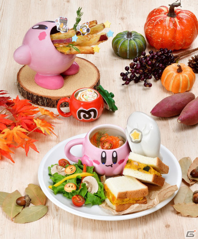 「Kirby Cafe（カービィカフェ）」に秋の味覚を楽しめる期間限定メニューが登場！9月28日より提供開始の画像1