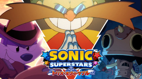 「ソニックスーパースターズ」Dr.エッグマンとファング、トリップのドタバタ劇が楽しめるアニメーションが公開！の画像1