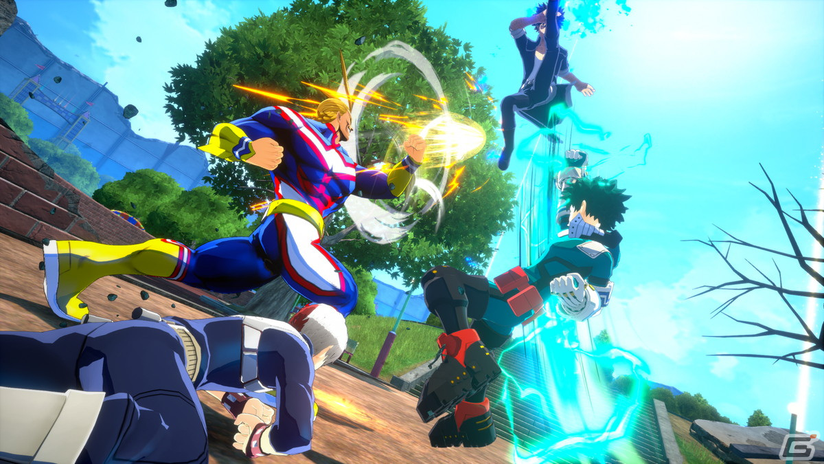 マルチ対戦ACT「僕のヒーローアカデミア ULTRA RUMBLE」のリリース日が9月28日に決定！切島、八百万、塩崎の参戦も明らかにの画像3