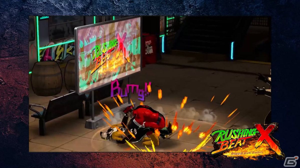 ジャレコの格闘ACT「ラッシング・ビート」の最新作「RUSHING BEAT X」が2024年に発売！TGS2023へのプレイアブル出展もの画像17