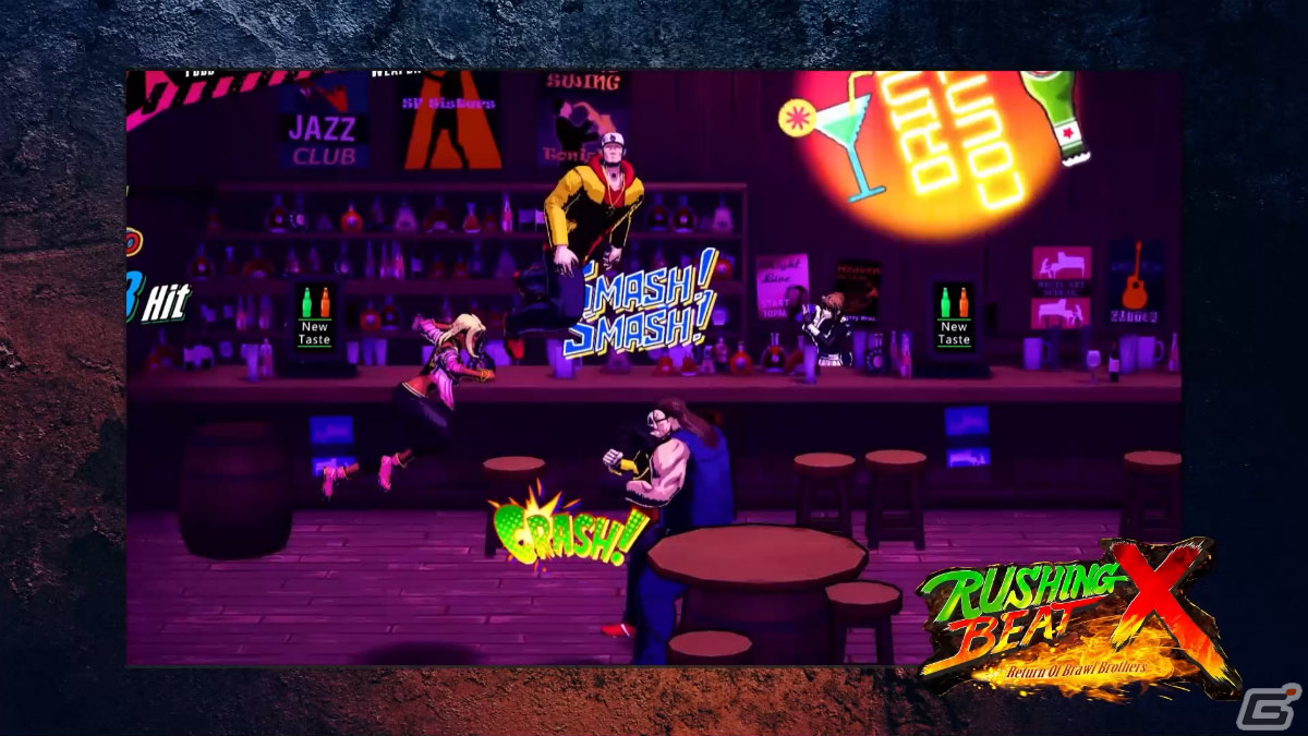 ジャレコの格闘ACT「ラッシング・ビート」の最新作「RUSHING BEAT X」が2024年に発売！TGS2023へのプレイアブル出展もの画像24