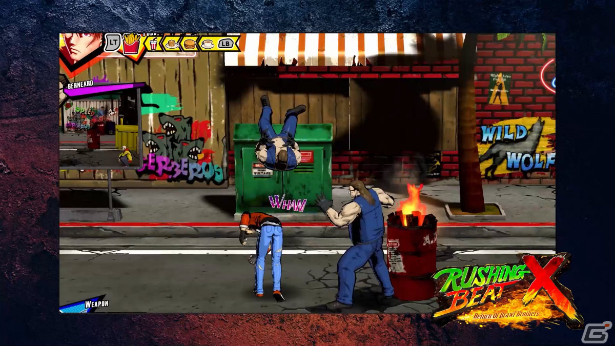 ジャレコの格闘ACT「ラッシング・ビート」の最新作「RUSHING BEAT X」が2024年に発売！TGS2023へのプレイアブル出展もの画像25