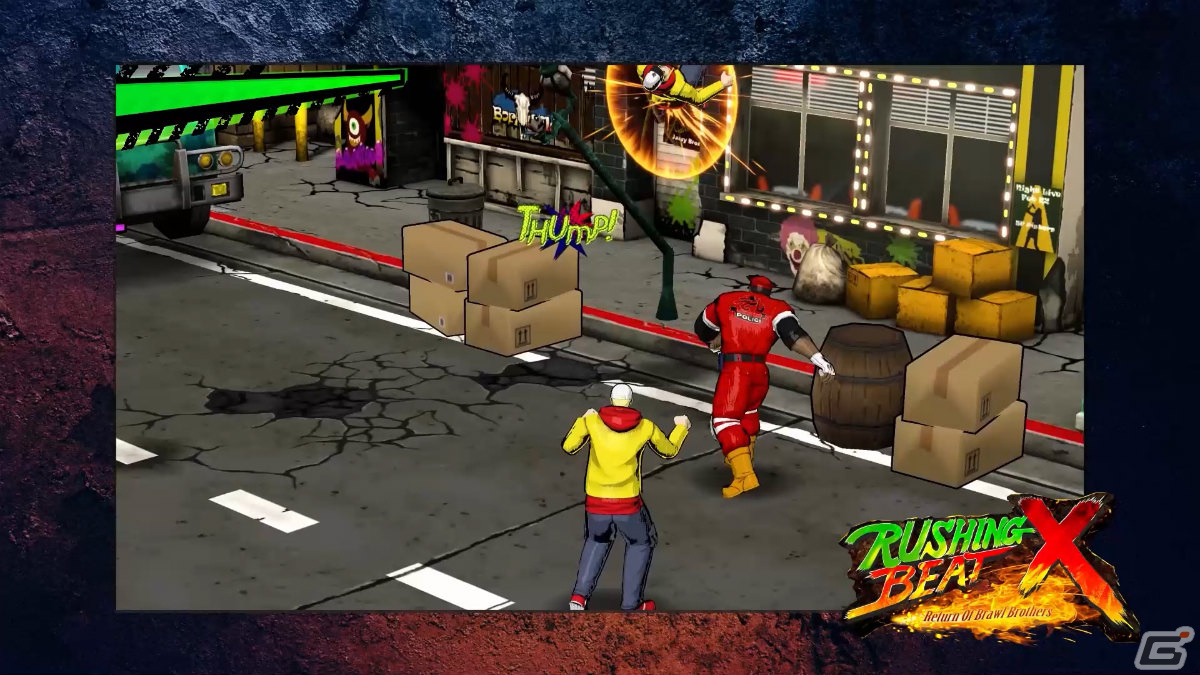 ジャレコの格闘ACT「ラッシング・ビート」の最新作「RUSHING BEAT X」が2024年に発売！TGS2023へのプレイアブル出展もの画像26