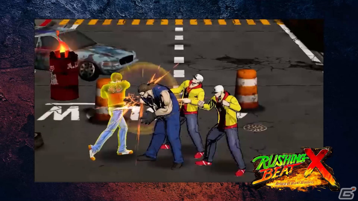 ジャレコの格闘ACT「ラッシング・ビート」の最新作「RUSHING BEAT X」が2024年に発売！TGS2023へのプレイアブル出展もの画像7