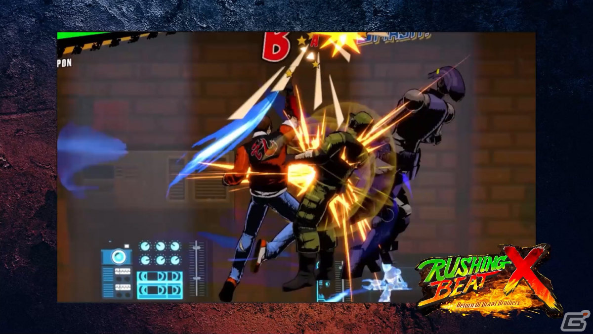 ジャレコの格闘ACT「ラッシング・ビート」の最新作「RUSHING BEAT X」が2024年に発売！TGS2023へのプレイアブル出展もの画像9