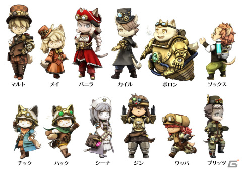 「戦場のフーガ2」“スチームパンク”をテーマにした12人の子どもたちのコスチュームパックが配信開始！の画像2