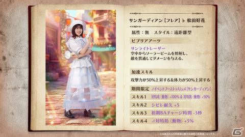 「ひな図書」でイベント「衣装デザインコンテスト～サンガーディアン～」が開催！優秀賞作品をモチーフとしたメンバーカードが登場の画像2
