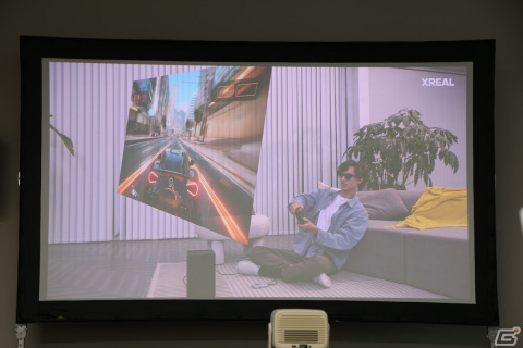 仮想ディスプレイでゲームも楽しめるサングラス型のARデバイス「XREAL Air 2」の発表会をレポート【TGS2023】の画像2