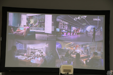 仮想ディスプレイでゲームも楽しめるサングラス型のARデバイス「XREAL Air 2」の発表会をレポート【TGS2023】の画像4