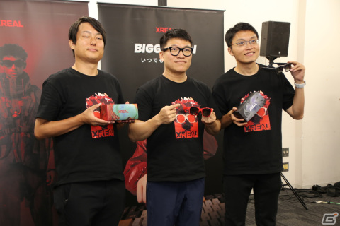 仮想ディスプレイでゲームも楽しめるサングラス型のARデバイス「XREAL Air 2」の発表会をレポート【TGS2023】の画像7