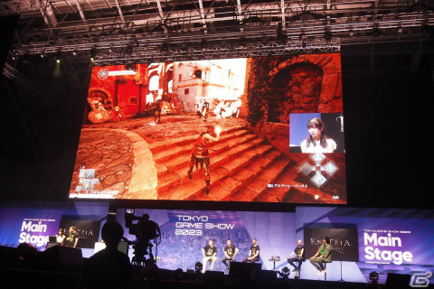 古川未鈴さんがソウルライクアクション「Enotria: The Last Song」の実機プレイに挑戦したステージをレポート【TGS2023】の画像14