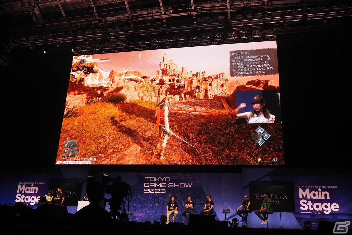 古川未鈴さんがソウルライクアクション「Enotria: The Last Song」の実機プレイに挑戦したステージをレポート【TGS2023】の画像10