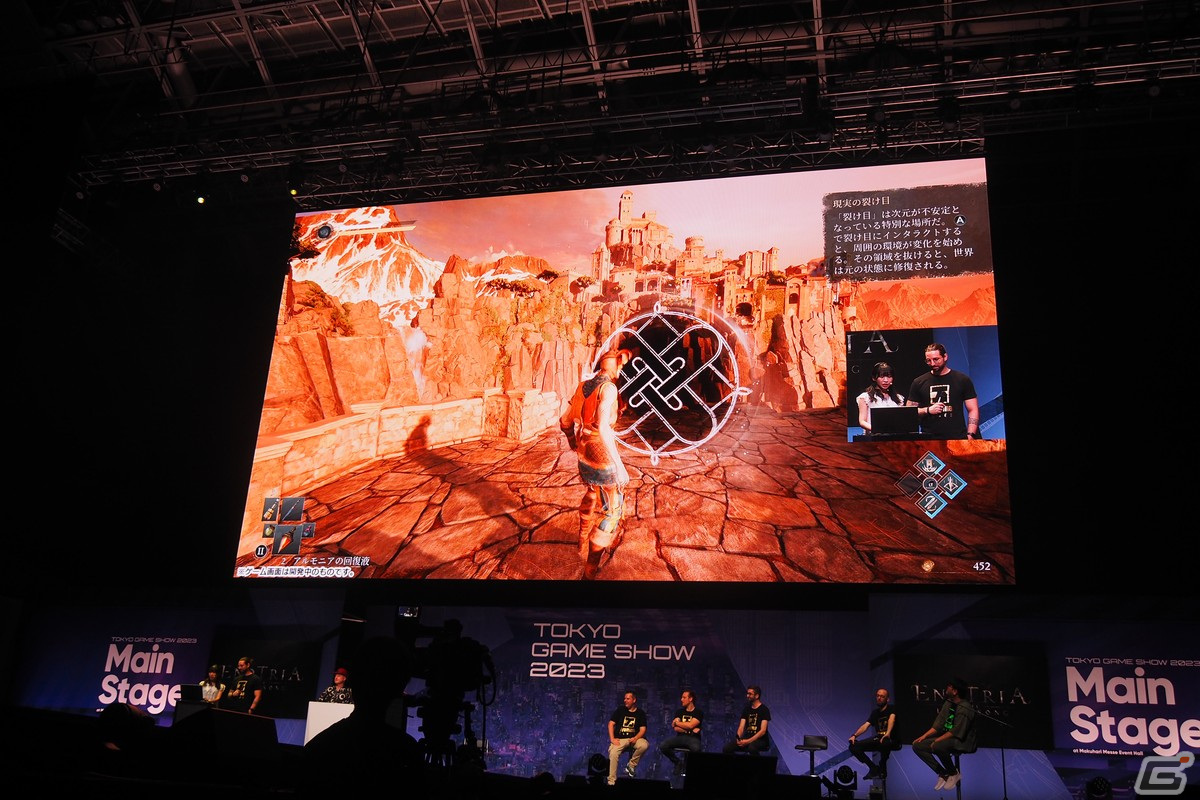 古川未鈴さんがソウルライクアクション「Enotria: The Last Song」の実機プレイに挑戦したステージをレポート【TGS2023】の画像11