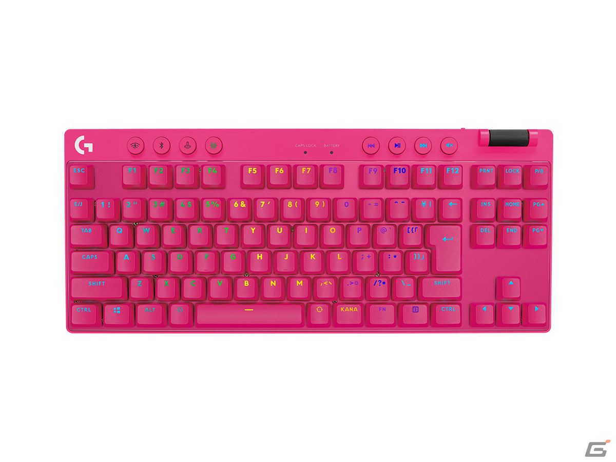 ロジクールGからマゼンダ色を含む「PRO X SUPERLIGHT 2」「PRO X ワイヤレス キーボード」「PRO X 2 ワイヤレス ヘッドセット」が発売の画像9