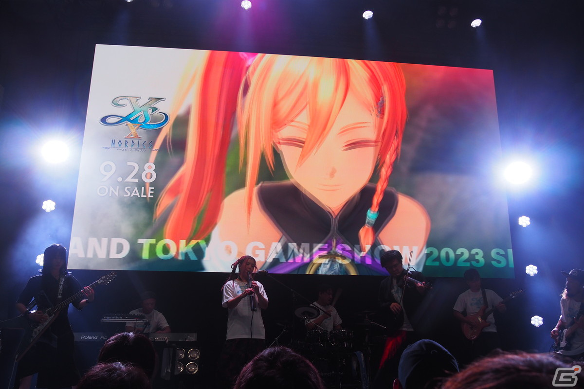 「イースX」の楽曲を含めたセットリストで盛り上がった「ファルコムjdkバンド」スペシャルライブ【TGS2023】の画像19