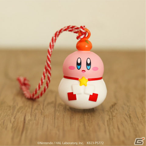 「星のカービィ　カービィグッズコレクション 2023」が郵便局にて10月2日より販売！鏡餅を吸い込んだもちもちクッションなど6アイテムが登場の画像6