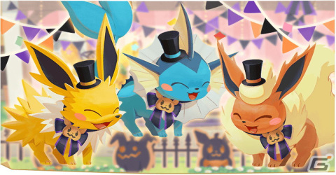 「ようこそ！ポケモンカフェ ～まぜまぜパズル～」でハロウィンすがたのイーブイたちが登場するイベントが9月26日より順次開催！の画像8