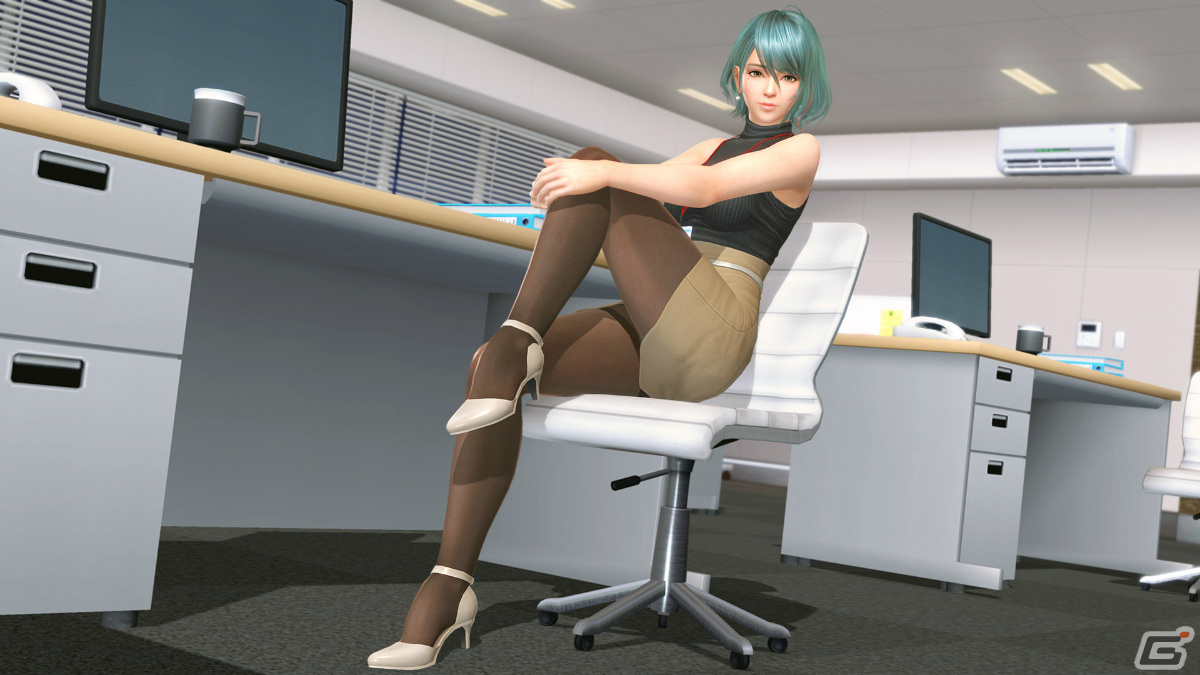 「DEAD OR ALIVE XVV」イラストレーター・よむ氏とのタイアップイベントが再び実施！シャンディら5人の“よむ・オフィスウェア”が登場の画像18