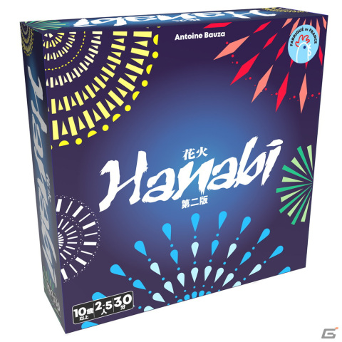 定番協力型カードゲーム「花火/HANABI 第二版」日本語版が10月下旬に発売！パッケージやカードサイズがリニューアルの画像1