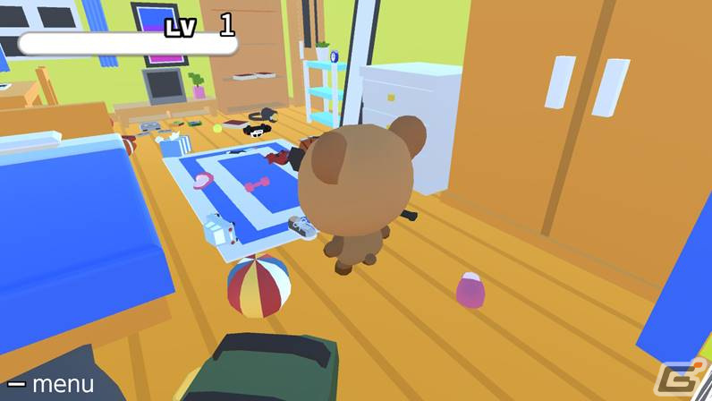 「クマ吉の爆誕☆破壊神」がSwitchで9月28日に配信！ありとあらゆるものを破壊し尽くすアクションゲームの画像1